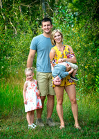 Mack, Kaylyn, Addy, Fletch August-2017